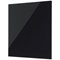 Bi-Office Magnetic Frameless Glass Board, 480x480mm, Black Bi-Office Magnetic Frameless Glass Board, 480x480mm, Black