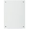 Bi-Office River Magnetic Glass Board, 900x600mm, White Bi-Office River Magnetic Glass Board, 900x600mm, White