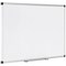 Bi-Office Maya Magnetic Whiteboard, Aluminium Frame, 1200x900mm