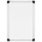 Bi-Office Maya Double Sided Non-Magnetic Whiteboard, Plain/Gridded, A4