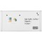 Bi-Office Cubicle Magnetic Whiteboard, 900x350mm Bi-Office Cubicle Magnetic Whiteboard, 900x350mm