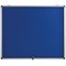 Bi-Office Fire Retardant Internal Display Case, 874x603mm, Blue