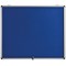Bi-Office Fire Retardant Internal Display Case, 874x603mm, Blue