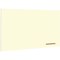 Bi-Office Loop Magnetic Lacquered Steel Surface Frameless board 2400x1000mm Vanilla