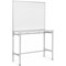 Bi-Office Industrial Desk Magnetic Whiteboard, 1200x900mm Bi-Office Industrial Desk Magnetic Whiteboard, 1200x900mm