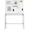 Bi-Office Industrial Desk Magnetic Whiteboard, 1200x900mm Bi-Office Industrial Desk Magnetic Whiteboard, 1200x900mm