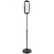 Bi-Office Vertical Magnetic Drywipe Floor Sign, Black