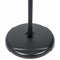 Bi-Office Vertical Magnetic Drywipe Floor Sign, Black