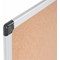 Bi-Office Maya Cork and Drywipe Combination Board, 1200x900mm, Aluminium Frame