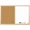 Bi-Office Cork and Drywipe Combination Board, 900x600mm, Wooden Frame