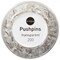Bi-Office Push Pins, Clear/Transparent, Pack of 200 Bi-Office Push Pins, Clear/Transparent, Pack of 200