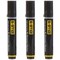 Bi-Office Inkstring XL Drywipe Markers, Black, Pack of 3 Bi-Office Inkstring XL Drywipe Markers, Black, Pack of 3