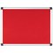 Bi-Office New Generation A9 Felt Noticeboard, 600x450mm, Red