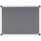 Bi-Office New Generation A9 Felt Noticeboard, 600x450mm, Grey
