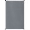Bi-Office Maya Felt Noticeboard 1800x1200mm Grey