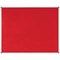 Bi-Office New Generation A9 Felt Noticeboard, 1500x1200mm, Red