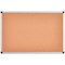 Bi-Office Cork Noticeboard, 900x600mm, Aluminium Frame