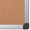 Bi-Office Cork Noticeboard, 900x600mm, Aluminium Frame