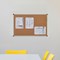 Bi-Office Cork Noticeboard, 900x600mm, Aluminium Frame