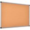 Bi-Office Aluminium Frame Cork Noticeboard 1200x900mm