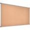 Bi-Office Maya Cork Noticeboard, 1800x900mm, Aluminium Frame