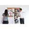 Bi-Office Maya Cork Noticeboard, 1800x900mm, Aluminium Frame