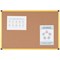 Bi-Office Industrial Ultrabrite Cork Board, 2000x1000mm, Yellow Aluminium Frame
