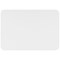 Bi-Office Frameless Non-Magnetic Double Sided Plain Whiteboard, A3, Pack of 6