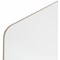 Bi-Office Frameless Non-Magnetic Double Sided Plain Whiteboard, A3, Pack of 6