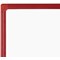 Bi-Office Portable Whiteboard, Red Frame, 210x300mm