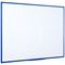 Bi-Office Maya Double Sided Non-Magnetic Gridded Whiteboard, Blue Frame, 900x600mm Bi-Office Maya Double Sided Non-Magnetic Gridded Whiteboard, Blue Frame, 900x600mm