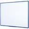 Bi-Office Maya Double Sided Non-Magnetic Gridded Whiteboard, Blue Frame, 900x600mm Bi-Office Maya Double Sided Non-Magnetic Gridded Whiteboard, Blue Frame, 900x600mm