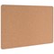 Bi-Office Eco Frameless Retangular Board Double-Sided Cork/ Black Eva 40X30Cm