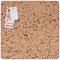 Bi-Office Eco Frameless Square Board Double-Sided Cork/Black Eva 45x45cm