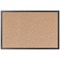 Bi-Office Essentials Techcork Noticeboard, 900x600mm, Black Wooden Frame