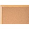 Bi-Office Earth Executive Cork Noticeboard, 1200x900mm, Oak MDF Frame
