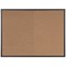 Bi-Office Essentials Techcork Noticeboard, 1200x900mm, Black Wooden Frame