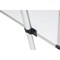 Bi-Office Earth Kyoto Tripod Magnetic Easel, Silver