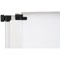 Bi-Office Earth Kyoto Tripod Magnetic Easel, With Paper Roll, With Extendable Arms, Silver
