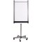 Bi-Office Roll Up Magnetic Mobile Easel, 700x1000mm, Silver Finish Surface