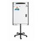 Bi-Office Mastervision Magnetic Mobile Easel, 70x100cm, Black