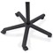 Bi-Office Classic Magnetic Mobile Easel, 700x1000mm, Black