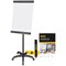 Bi-Office Frameless Mobile Flipchart Easel, 900x600mm