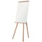 Archyi Angolo Tripod Easel, Lacquered Steel Surface, 75x106cm, Brown