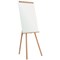 Archyi Angolo Tripod Easel, Lacquered Steel Surface, 75x106cm, Brown