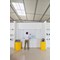 Bi-Office Maya Trio Magnetic Whiteboard, Aluminium Frame, 1200x900mm