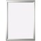 Bi-Office Aluminium Snap Frame, A4, Silver