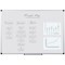Bi-Office Maya Enamel Magnetic Whiteboard, 900x600mm Bi-Office Maya Enamel Magnetic Whiteboard, 900x600mm