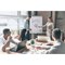 Bi-Office Gridded Flipchart Pad, 40 Sheet, A1, Pack of 5
