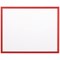 Bi-Office Adhesive Document Holder, A4, Red, Pack of 5